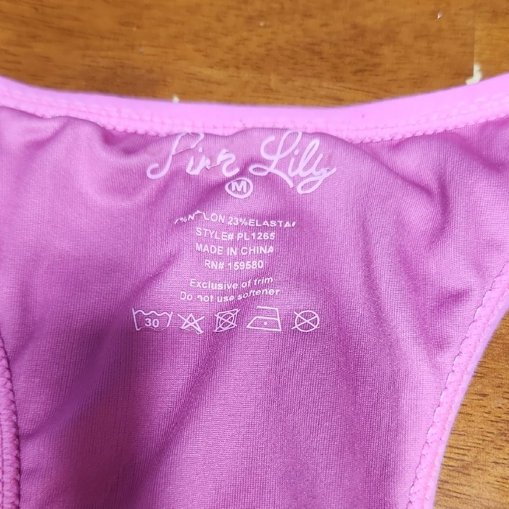 Pink Lily Vibrant Pink Racerback Romper